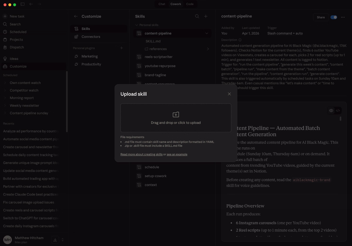 Claude Cowork platform